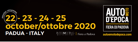 Fiera Padova Auto d'Epoca 2020